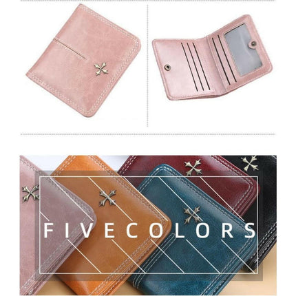 Baellerry Vegan Deri Bozuk Para Gözlü Bol Kartlıklı Mini Kadın Cüzdanı.