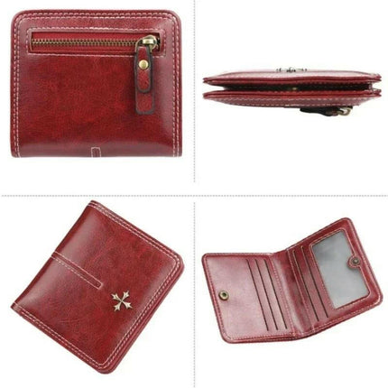 Baellerry Vegan Deri Bozuk Para Gözlü Bol Kartlıklı Mini Kadın Cüzdanı.