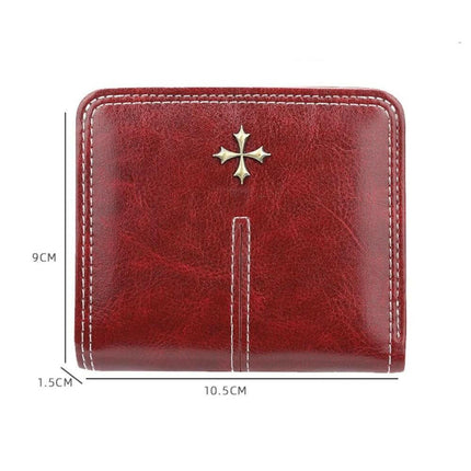 Baellerry Vegan Deri Bozuk Para Gözlü Bol Kartlıklı Mini Kadın Cüzdanı.