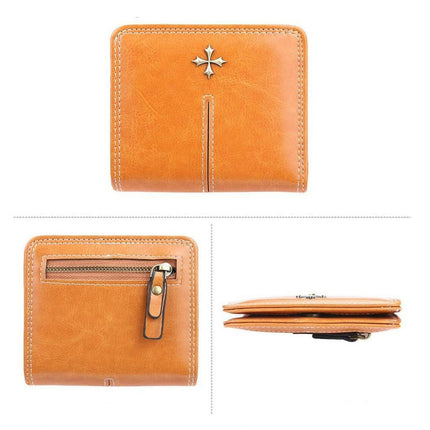 Baellerry Vegan Deri Bozuk Para Gözlü Bol Kartlıklı Mini Kadın Cüzdanı - Teknoplanet