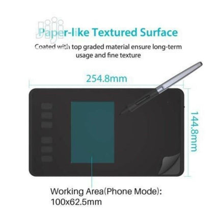 Huion Inspiroy H640P Grafik Çizim Tablet Android Uyumlu.