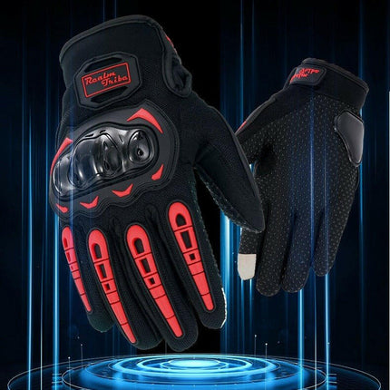 Motor Eldiveni Profesyonel Korumalı Dokunmatik Motosiklet Eldiveni.