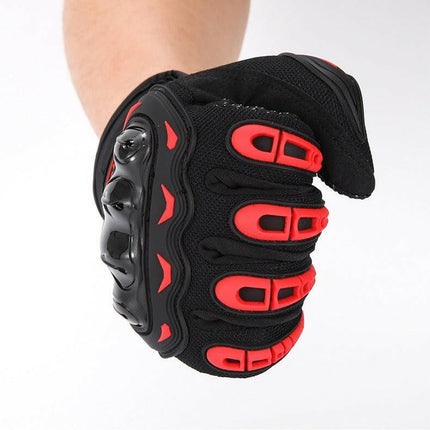 Motor Eldiveni Profesyonel Korumalı Dokunmatik Motosiklet Eldiveni.