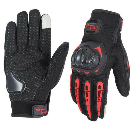 Motor Eldiveni Profesyonel Korumalı Dokunmatik Motosiklet Eldiveni.