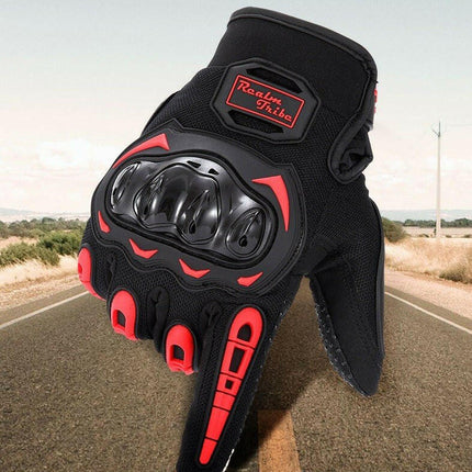 Motor Eldiveni Profesyonel Korumalı Dokunmatik Motosiklet Eldiveni.