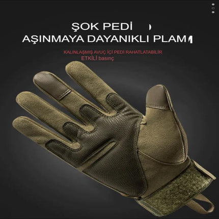 Profesyonel Korumalı Motosiklet Eldiveni Su Rüzgar Geçirmez Elastik Üs Kalite Malzeme Siyah.