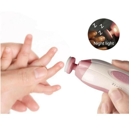 Yenidoğan Bebek Dönerli Tırnak Kesme Törpüleme Makinası Pilli.