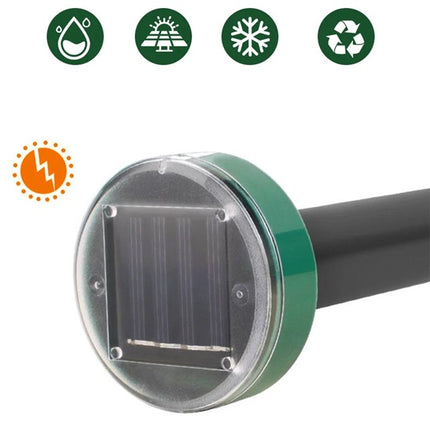 8 Adet Solar Güneş Enerjili Akrep,Köstebek,Yılan Fare Kovucu 750-1000 M2 Etkili Yuvarlak