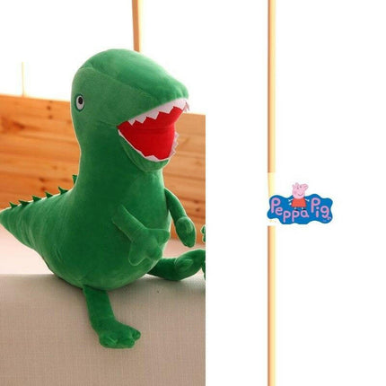 (30 CM PEPPA) PEPPA PİG DİNOZOR PELUŞ-Peppa Pig Karakter Oyuncak.
