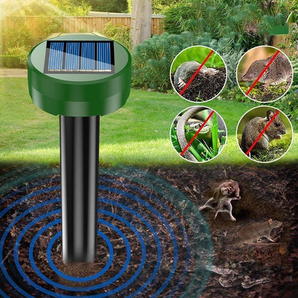 4 Adet Solar Güneş Enerjili Akrep,Köstebek,Yılan Fare Kovucu 750-1000 M2 Etkili Yuvarlak.