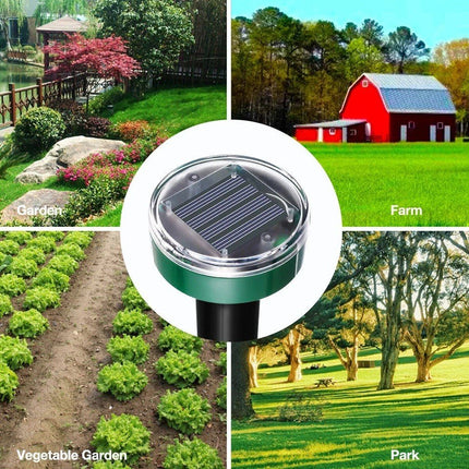 8 Adet Solar Güneş Enerjili Akrep,Köstebek,Yılan Fare Kovucu 750-1000 M2 Etkili Yuvarlak.