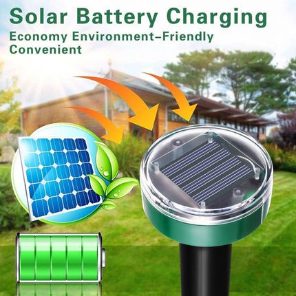 8 Adet Solar Güneş Enerjili Akrep,Köstebek,Yılan Fare Kovucu 750-1000 M2 Etkili Yuvarlak.