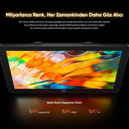 Artist Pro 27 (Gen 2) Ekranlı Çizim Tableti | 27" 4K 120Hz Dokunmatik Ekran | 16384 Basınç | X3 Pro | Calman Sertifikalı