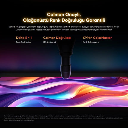 Artist Pro 27 (Gen 2) Ekranlı Çizim Tableti | 27" 4K 120Hz Dokunmatik Ekran | 16384 Basınç | X3 Pro | Calman Sertifikalı