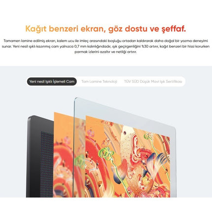 Artist Pro 27 (Gen 2) Ekranlı Çizim Tableti | 27" 4K 120Hz Dokunmatik Ekran | 16384 Basınç | X3 Pro | Calman Sertifikalı