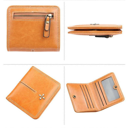 Baellerry Vegan Deri Bozuk Para Gözlü Bol Kartlıklı Mini Kadın Cüzdanı.