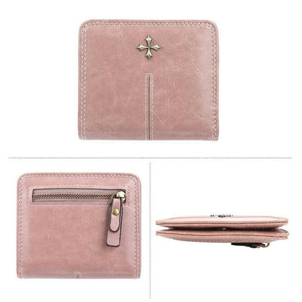 Baellerry Vegan Deri Bozuk Para Gözlü Bol Kartlıklı Mini Kadın Cüzdanı.