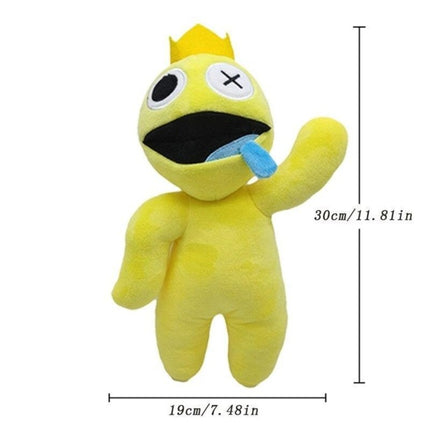 Rainbow Friends Sarı Sapka Ithal Peluş Oyuncak 30cm