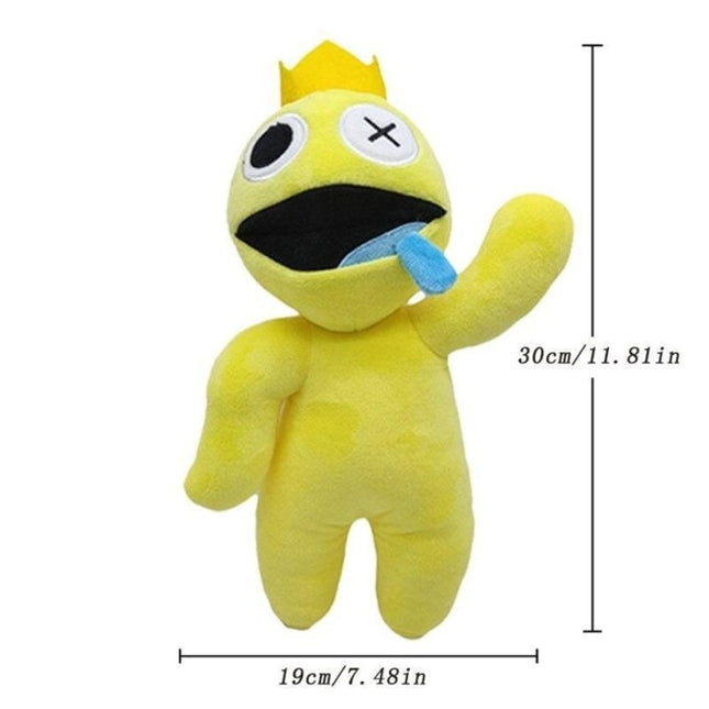 Rainbow Friends Sarı Sapka Ithal Peluş Oyuncak 30cm