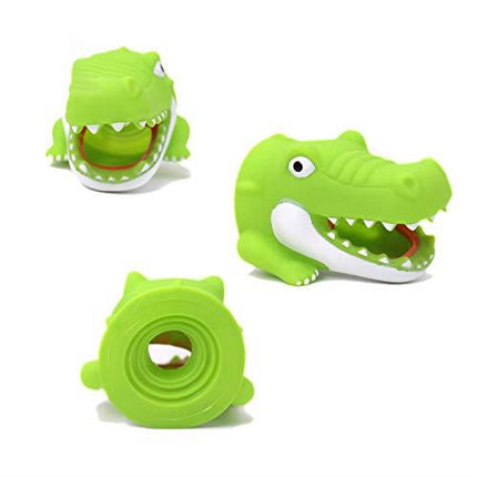 Timsah Figürlü Çocuklar İçin Eğitici Musluk Uzatma Başlığı