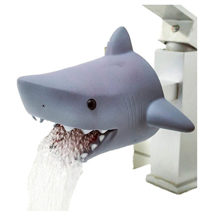 Köpek Balığı Figürlü Çocuklar İçin Eğitici Musluk Uzatma Başlığı