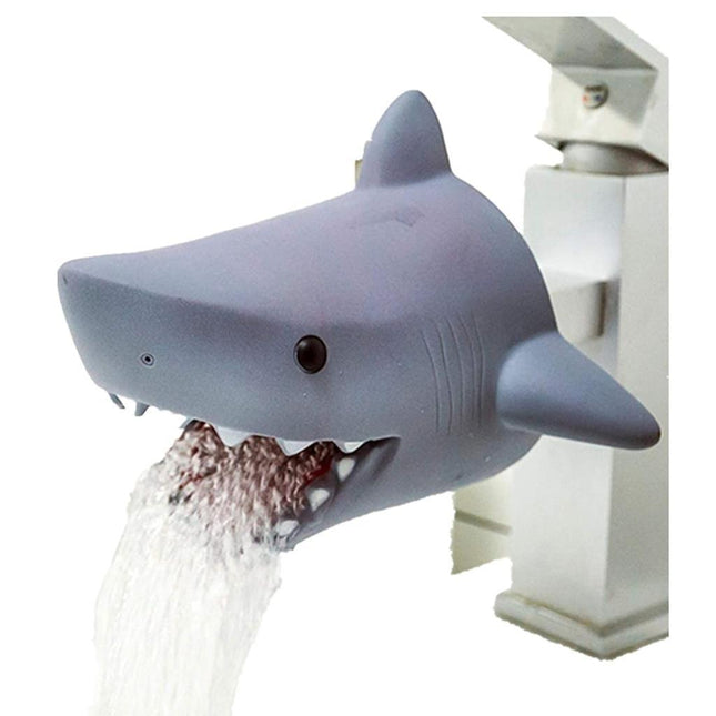 Köpek Balığı Figürlü Çocuklar İçin Eğitici Musluk Uzatma Başlığı