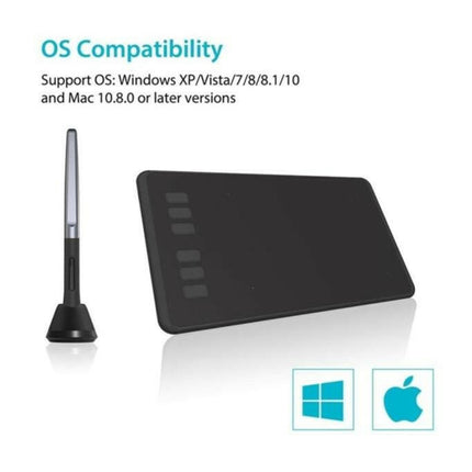 Huion Inspiroy H640P Grafik Çizim Tablet Android Uyumlu.