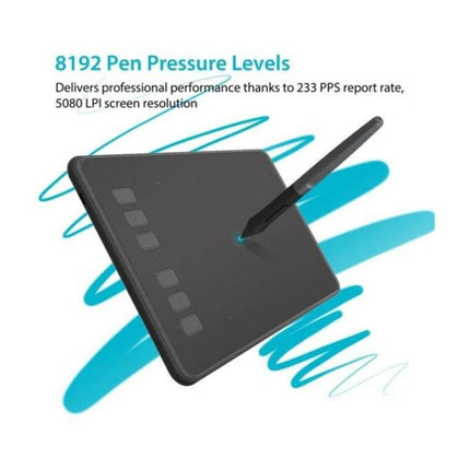 Huion Inspiroy H640P Grafik Çizim Tablet Android Uyumlu.