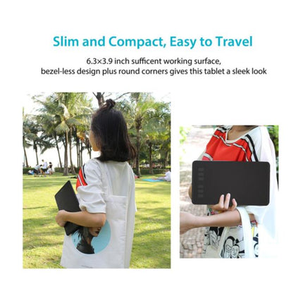 Huion Inspiroy H640P Grafik Çizim Tablet Android Uyumlu