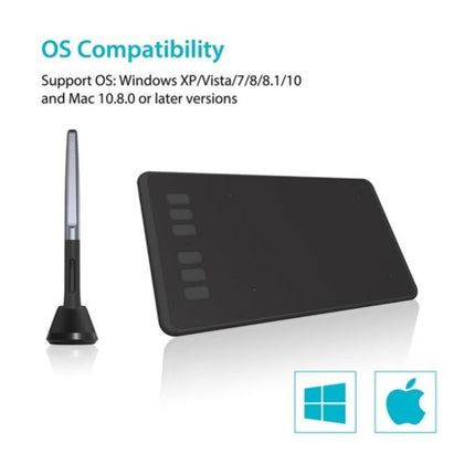 Huion Inspiroy H640P Grafik Çizim Tablet Android Uyumlu