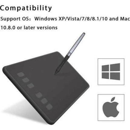 Huion Inspiroy H640P Grafik Çizim Tablet Android Uyumlu.