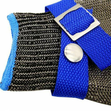 Kasap Eldiveni Kesilmez Çelik Eldiven Paslanmaz Metal Tel Hasır Örgü Kesim Güvenliği.