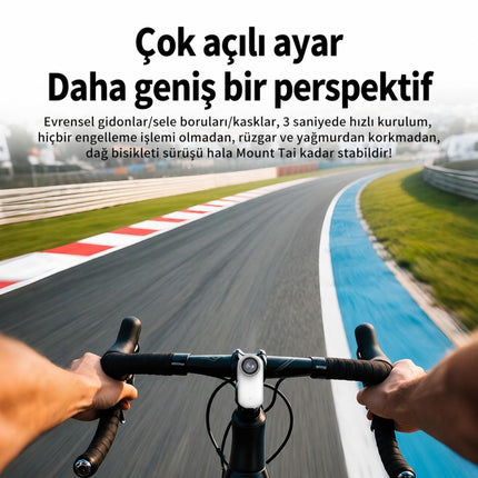 M11 Mini 4K Ultra HD WiFi Aksiyon Kamerası Geniş Açılı 1.5'' Ekranlı Manyetik Spor Kamerası