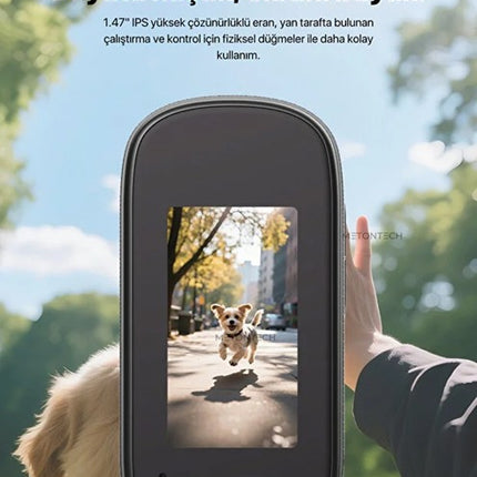 M11 Mini 4K Ultra HD WiFi Aksiyon Kamerası Geniş Açılı 1.5'' Ekranlı Manyetik Spor Kamerası