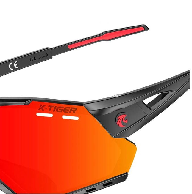 X-Tiger Polarize Unisex Bisiklet Gözlüğü 5 Lens