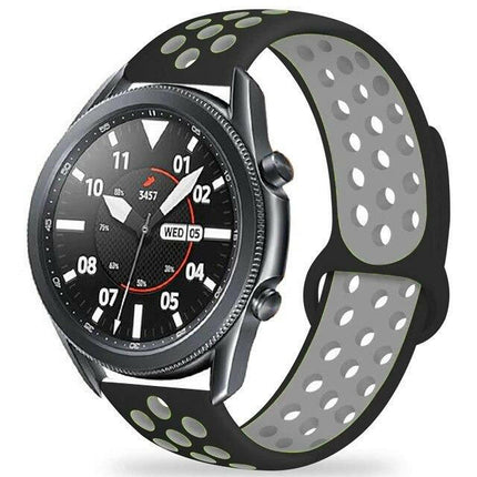 Samsung Galaxy Gear S3 Classic Frontier Silikon Kordon Kayış 22 mm SK07.