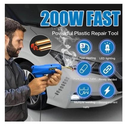 200 Watt Tampon Plastik Parça Tamir Kaynak Makinesi 1200 Uç