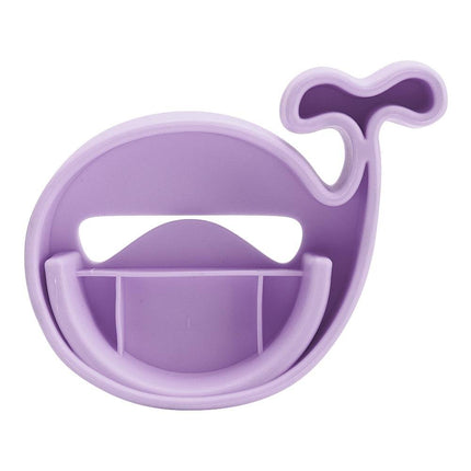 Sevimli Balina Çocuklar İçin Eğitici Musluk Uzatma Başlığı Mor.