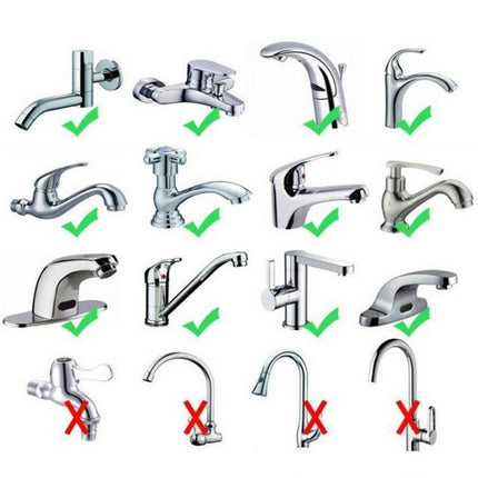 Çocuklar İçin Eğitici Musluk Uzatma Başlığı Sarı Okul Otobüsü