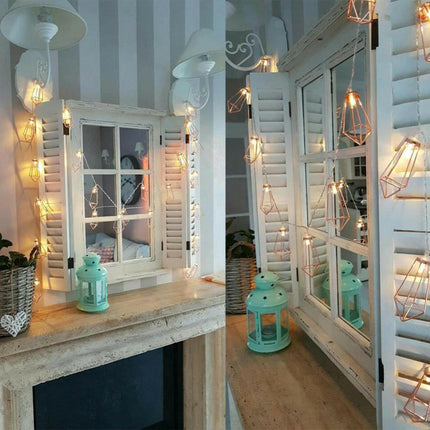 Solar 20Led Ampül 3Mt 8 Mod Güneş Enerjili Bahçe Aydınlatma Dekorasyon Günışığı.