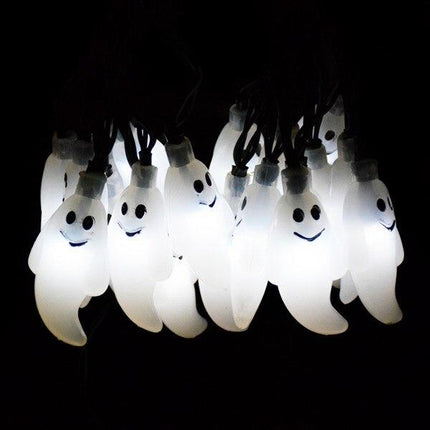 Solar 30Led Ampül 8 Mod 4Mt Güneş Enerjili Dış Bahçe Aydınlatma Dekorasyon Haloween Beyaz Işık