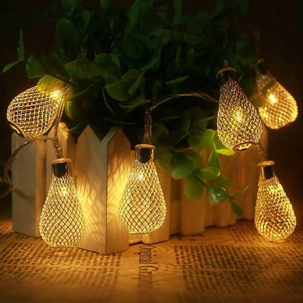 Solar 30Led Ampül 4Mt 8 Mod Metal Güneş Enerjili Bahçe Aydınlatma Dekorasyon Günışığı.