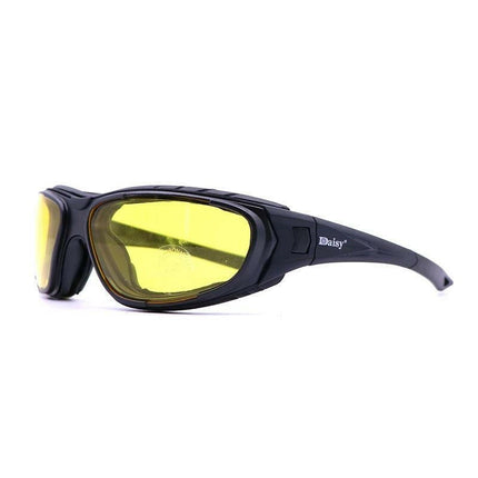 Usa Military Daisy C9 4 Lensli Polarize Taktikal Gözlük.