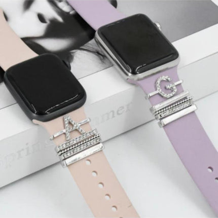 Watch Uyumlu A Harfli Kordon Aksesuar/charm.