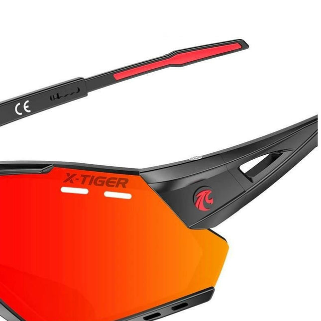 X-Tiger Polarize Unisex Bisiklet Gözlüğü 5 Lens.