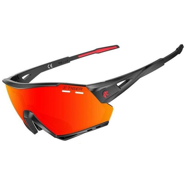 X-Tiger Polarize Unisex Bisiklet Gözlüğü 5 Lens.