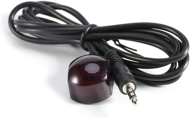 IR Kablo Kızılötesi Uzaktan Kumanda Alıcı Göz Uzatma Kablosu 3.5mm LED Işıklı TV STB Uyumlu