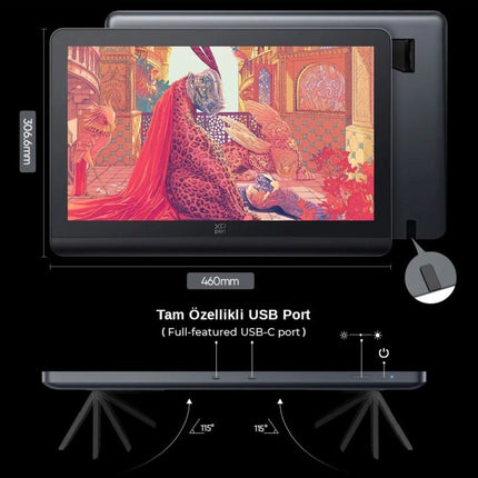 Artist Pro 19 Gen 2 4K Çözünürlük Grafik Ekran Tablet Dual 16K