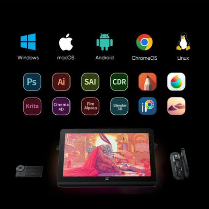 Artist Pro 19 Gen 2 4K Çözünürlük Grafik Ekran Tablet Dual 16K