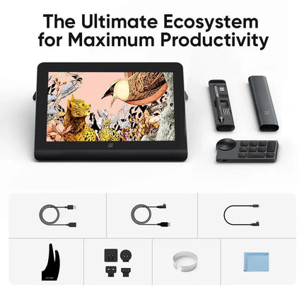 Xp-Pen Artist Pro 16 Grafik Ekran Tablet 2nd Generation Siyah.